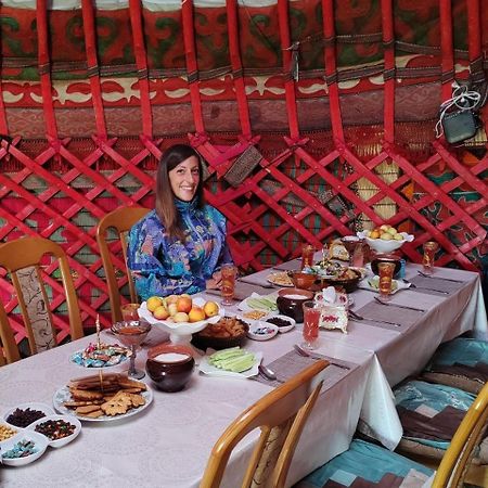 Hotel Zalkar Yurt Camp Song-Kul Exterior foto