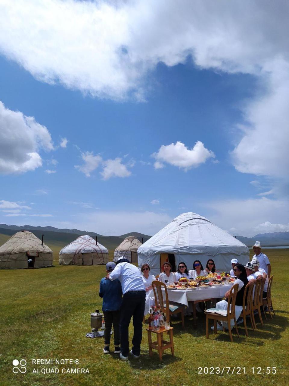 Hotel Zalkar Yurt Camp Song-Kul Exterior foto