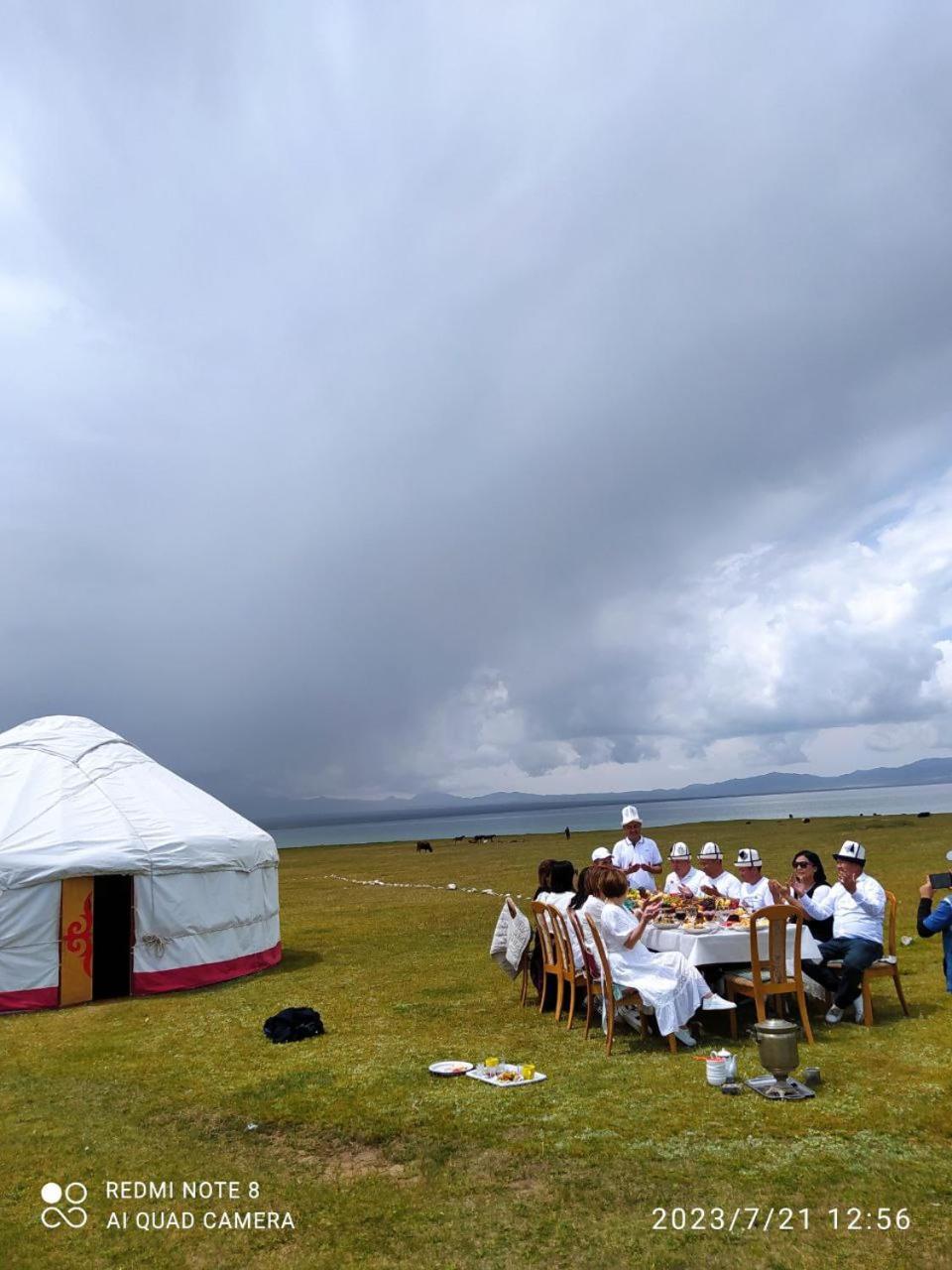 Hotel Zalkar Yurt Camp Song-Kul Exterior foto