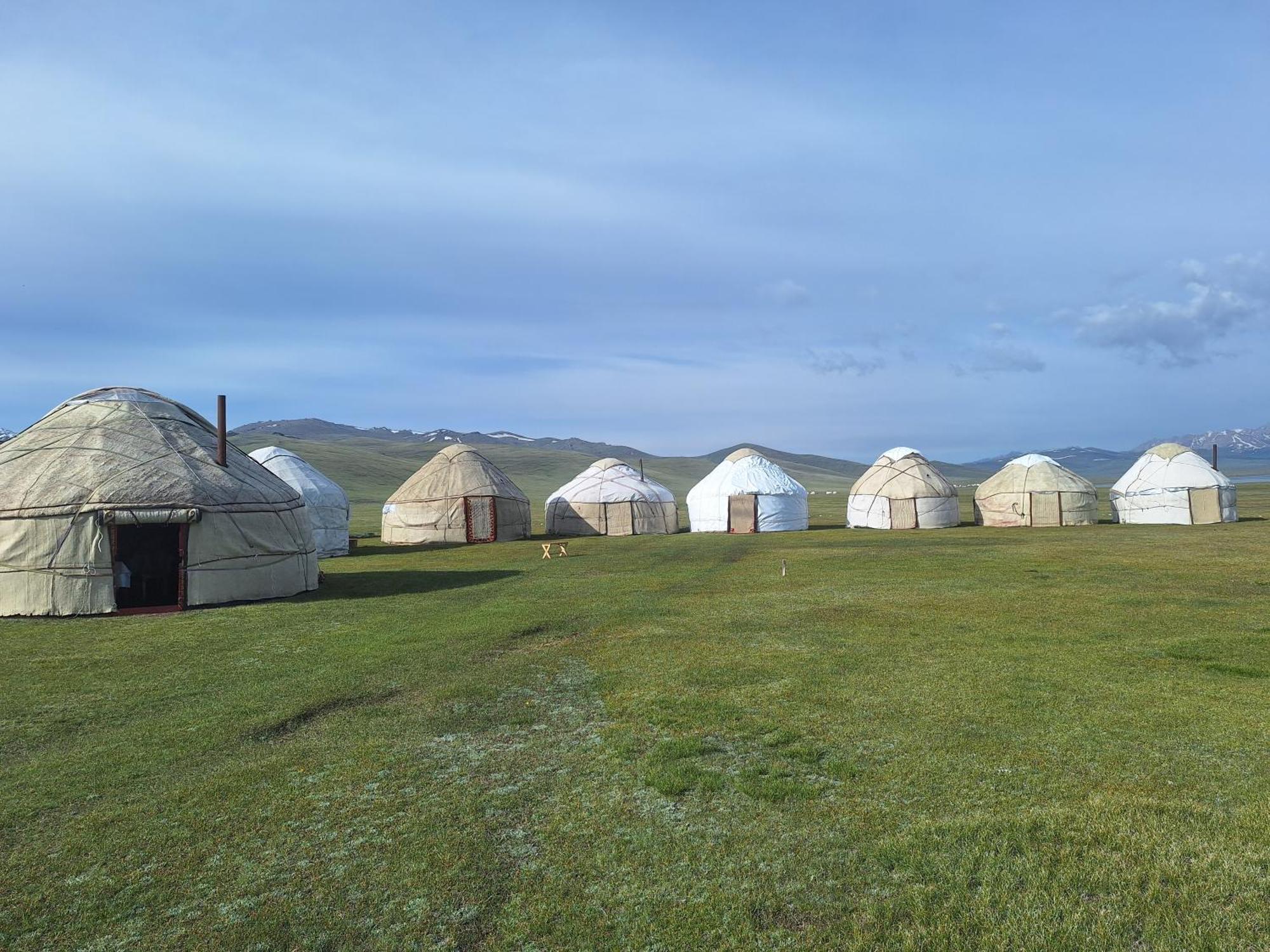 Hotel Zalkar Yurt Camp Song-Kul Exterior foto
