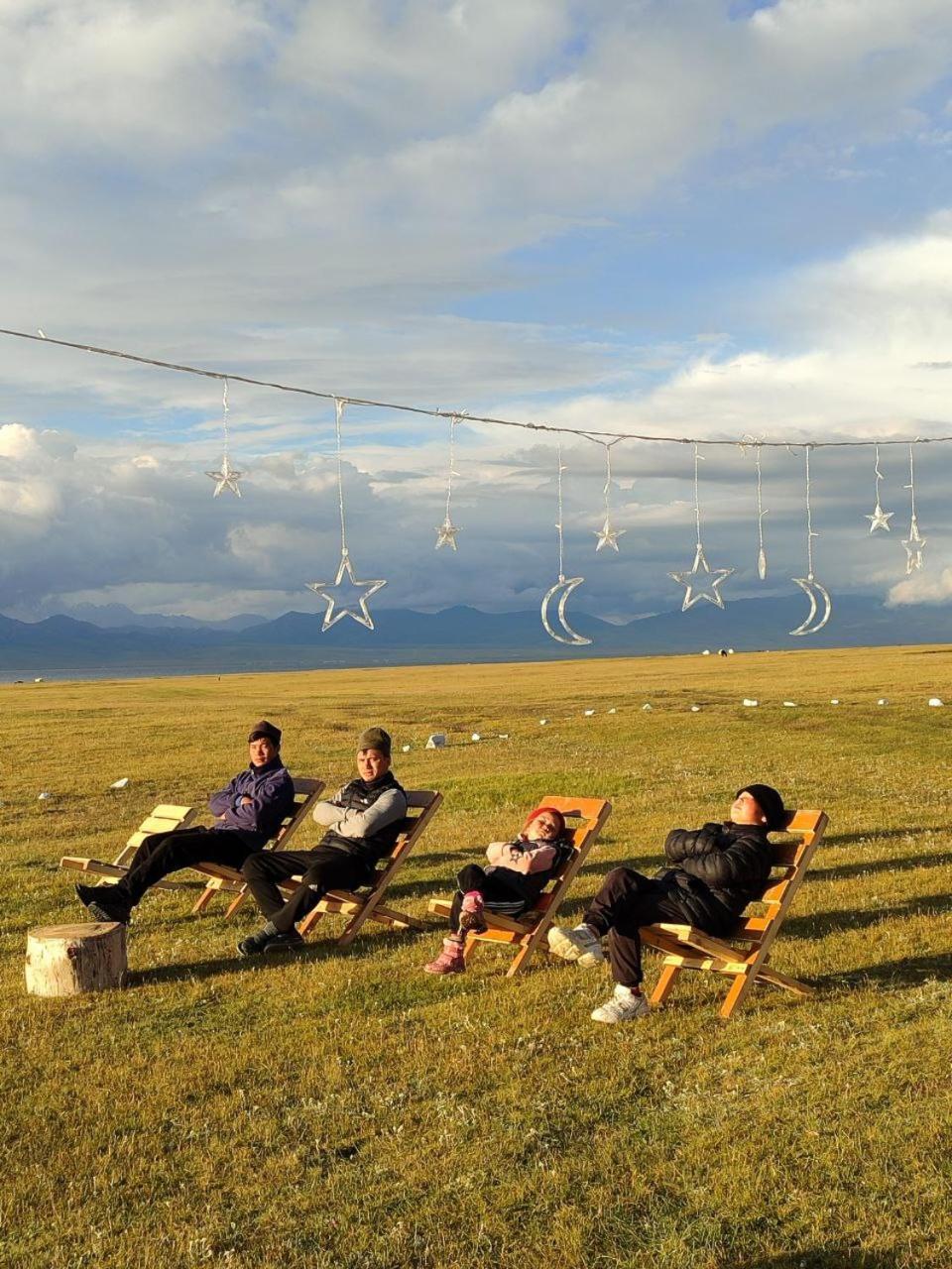 Hotel Zalkar Yurt Camp Song-Kul Exterior foto