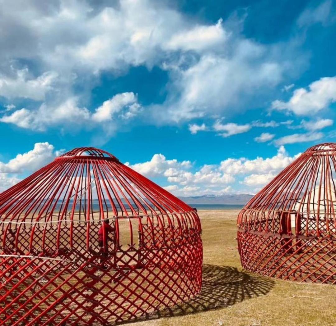 Hotel Zalkar Yurt Camp Song-Kul Exterior foto