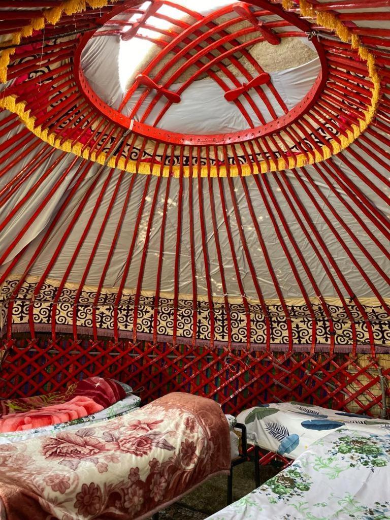 Hotel Zalkar Yurt Camp Song-Kul Exterior foto